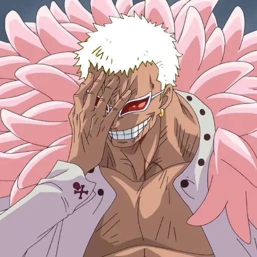 Donquixote Doflamingo hair